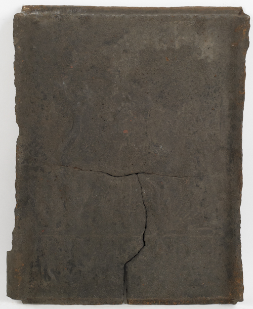 Cast iron stove plate 18th c.