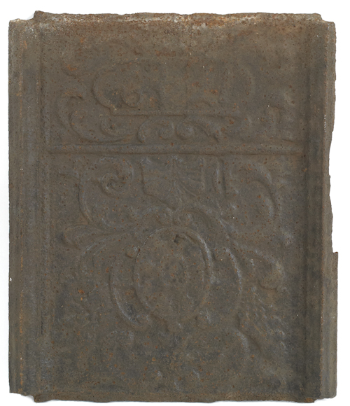 Cast iron stove plate Front of Jamb