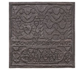 CAST IRON STOVE PLATE<br>Repro