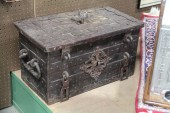 CAST IRON STRONG BOX.  Norther