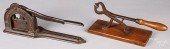 CAST IRON SUGAR CUTTER, 19TH C