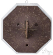 CAST IRON SUNDIAL, LATE 18TH C