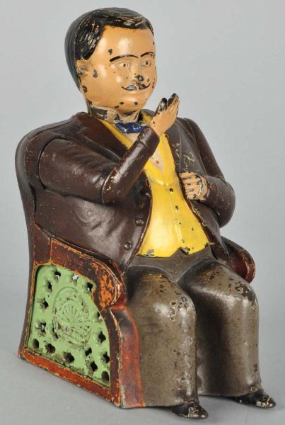 Cast Iron Tammany Mechanical Bank.