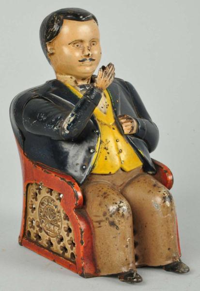 Cast Iron Tammany Mechanical Bank.