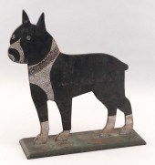CAST IRON TERRIER DOORSTOP LAT