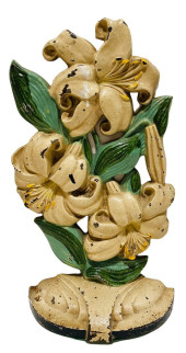 CAST IRON TIGER LILIES DOOR ST