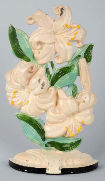 Cast Iron Tiger Lilies Flower