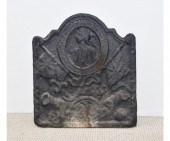 Cast iron tombstone form fireb