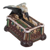 CAST IRON TOOTHPICK HOLDER<br>