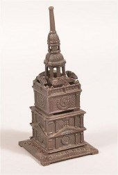 CAST IRON TOWER STILL BANK.Cas