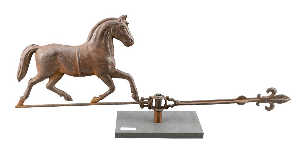 CAST IRON TROTTING HORSE WEATHER