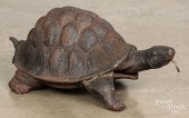 CAST IRON TURTLE GARDEN WATER