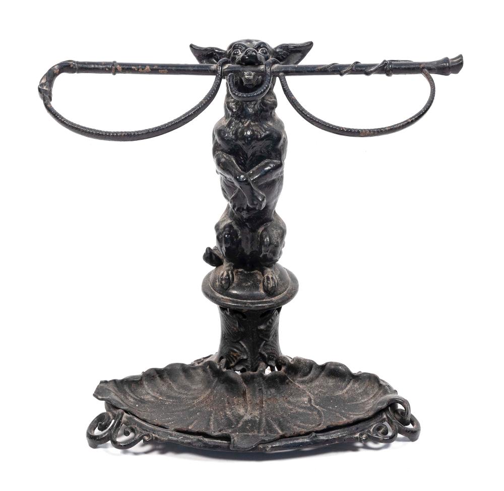 CAST IRON UMBRELLA STAND LATE