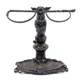 CAST IRON UMBRELLA STAND LATE