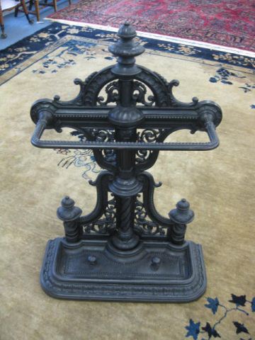 Cast Iron Umbrella Stand ornate.