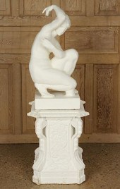 CAST IRON VENUS GARDEN SCULPTU