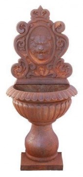 CAST IRON WALL-MOUNTED TIGER G