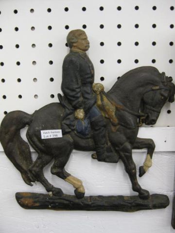 Cast Iron Wall Plaque figural