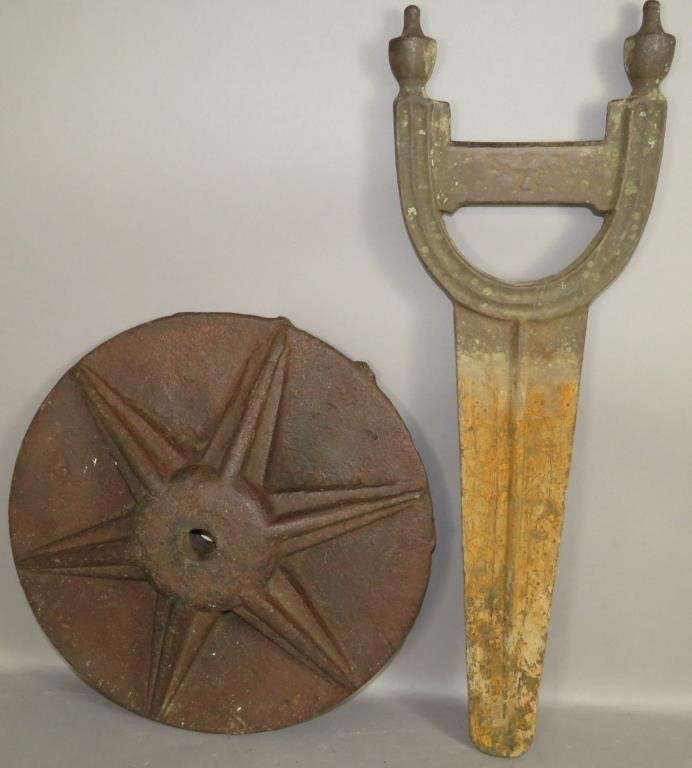 CAST IRON WALL TIE & BOOTSCRAPERca.