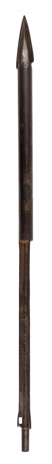 CAST IRON WHALING BOMBSHELL FO