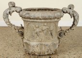 CAST LEAD NEOCLASSICAL FIGURAL