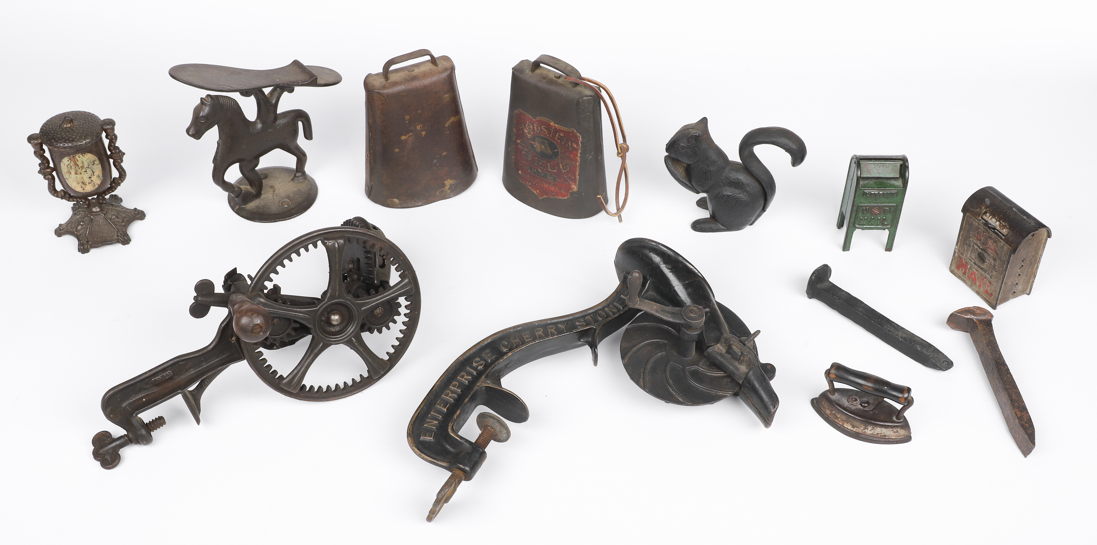 Cast Metal Banks, Bells, Kitchen