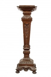 CAST METAL BAROQUE STYLE PEDES