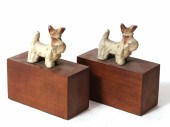 CAST METAL SCOTTIE DOG FIGURAL