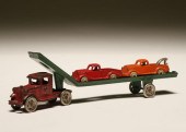 Cast metal toys; Hubley Huber