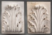 CAST PLASTER ACANTHUS LEAF REL