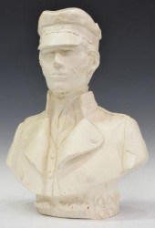 CAST PLASTER BUST 'CORTO MALTE