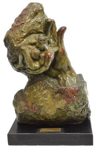 CAST SCULPTURE THE HAND OF GOD