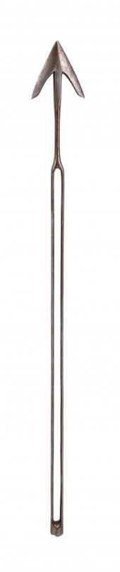 CAST STEEL GUN HARPOON 19TH CE