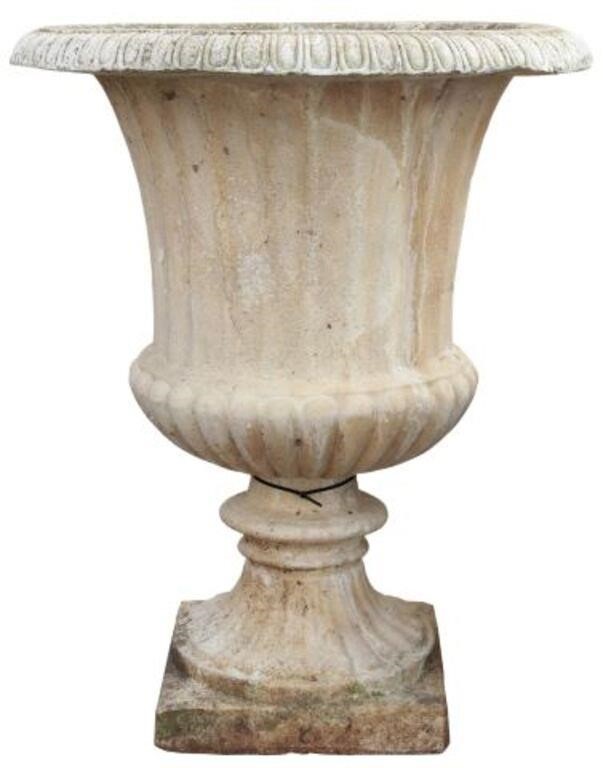 CAST STONE CAMPANA-FORM GARDEN