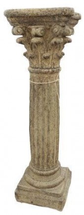 CAST STONE CORINTHIAN & FLUTED