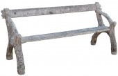 CAST STONE FAUX BOIS GARDEN BE
