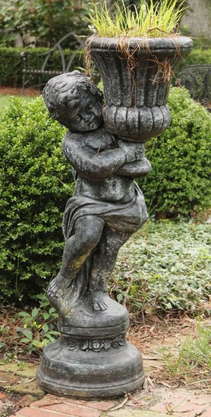 Cast Stone Figural Planterin the