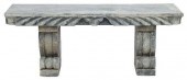 CAST STONE FOLIATED OUTDOOR GA