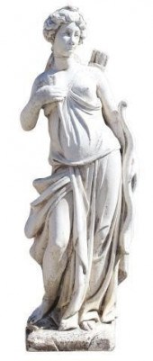 CAST STONE GARDEN FIGURE, DIAN