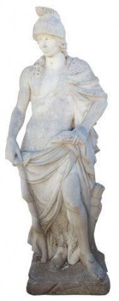 CAST STONE GARDEN FIGURE, ROMA