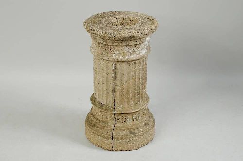 CAST STONE GARDEN PEDESTALCast