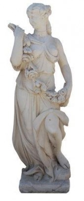 CAST STONE GARDEN SCULPTURE CL