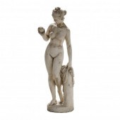CAST STONE GARDEN SCULPTURE OF