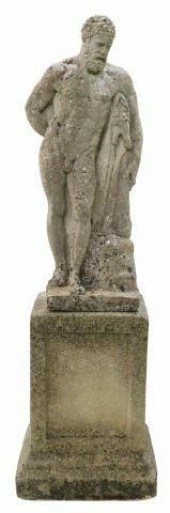 CAST STONE GARDEN STATUARY AFT