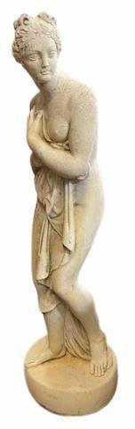 CAST STONE GARDEN STATUARY, PANDORA