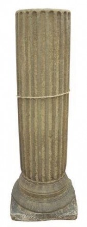 CAST STONE POMPEII STYLE FLUTE