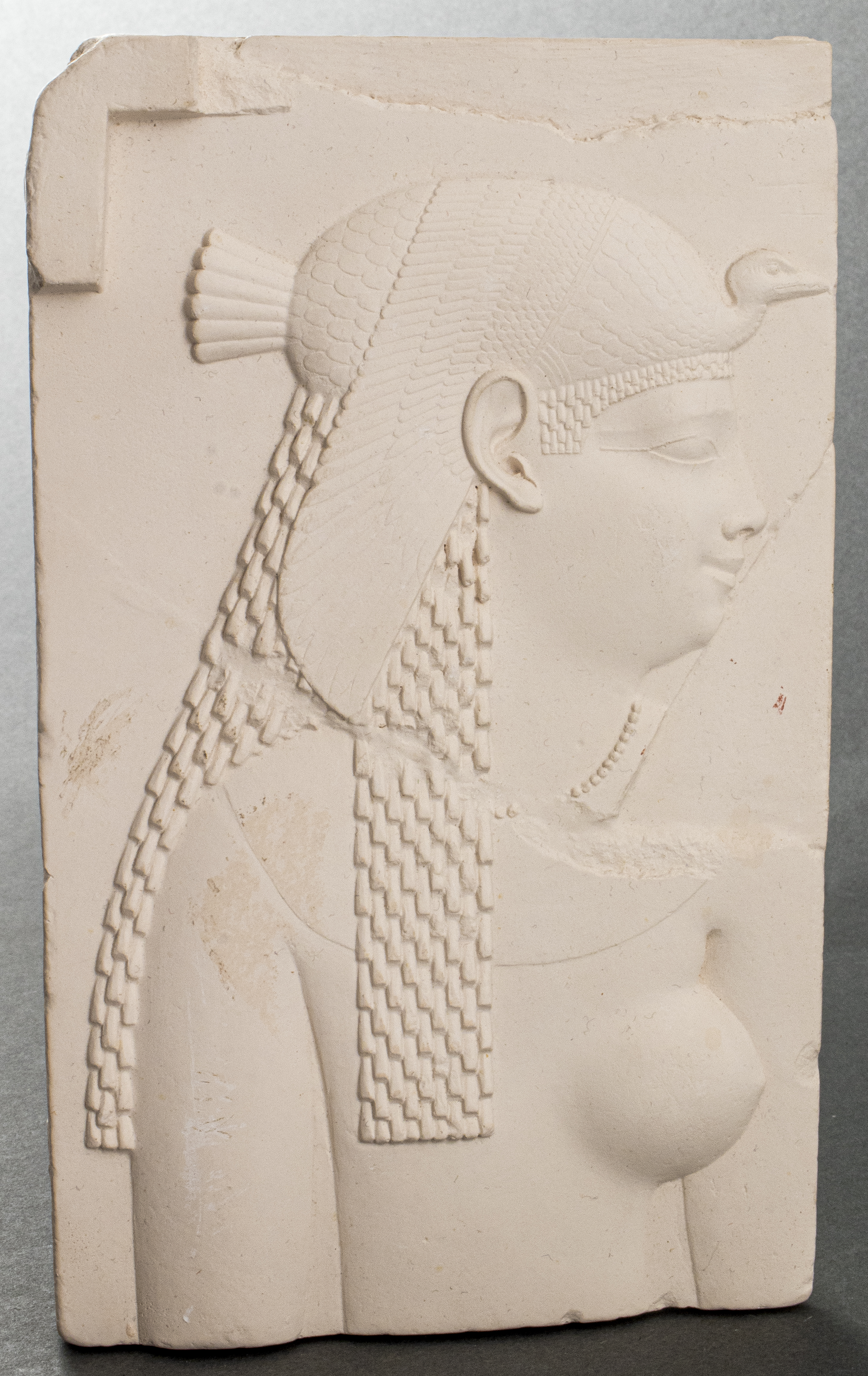 CAST STONE RELIEF PLAQUE AFTER