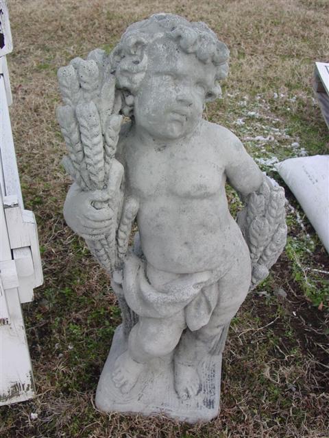 CAST STONE STATUE The miniature