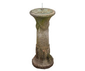 CAST STONE/METAL SUNDIAL<br>Ca