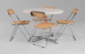 Castelli Aluminum Table, Chair